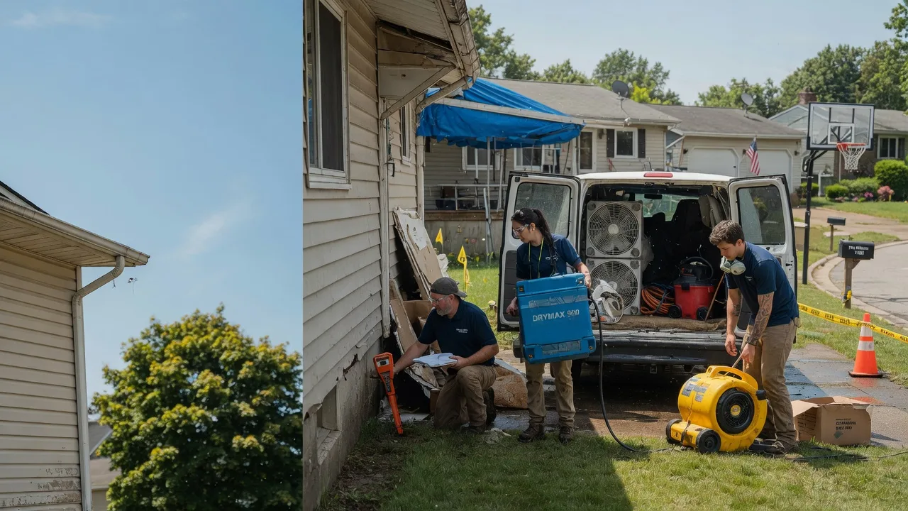 Ceiling Leak Cleanup in Jamaica, IA near me